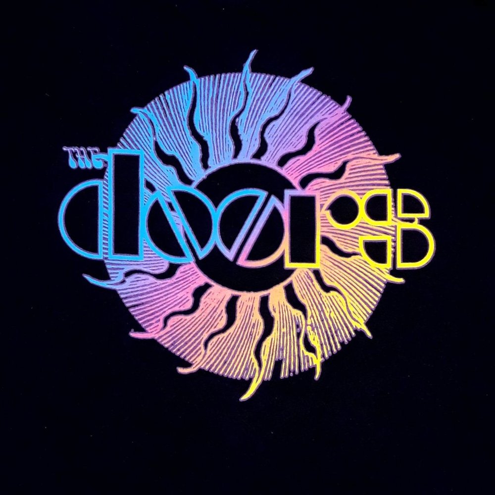 The Doors Sun Logo rock T-shirt 2XL NWT - Picture 2 of 3